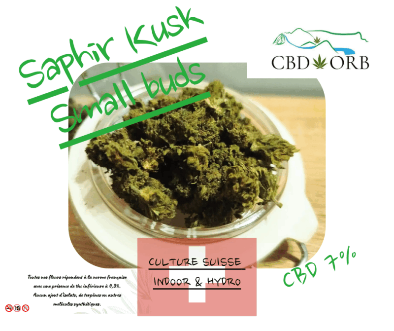 Saphir Kusk Small buds, le Gramme – Image 2