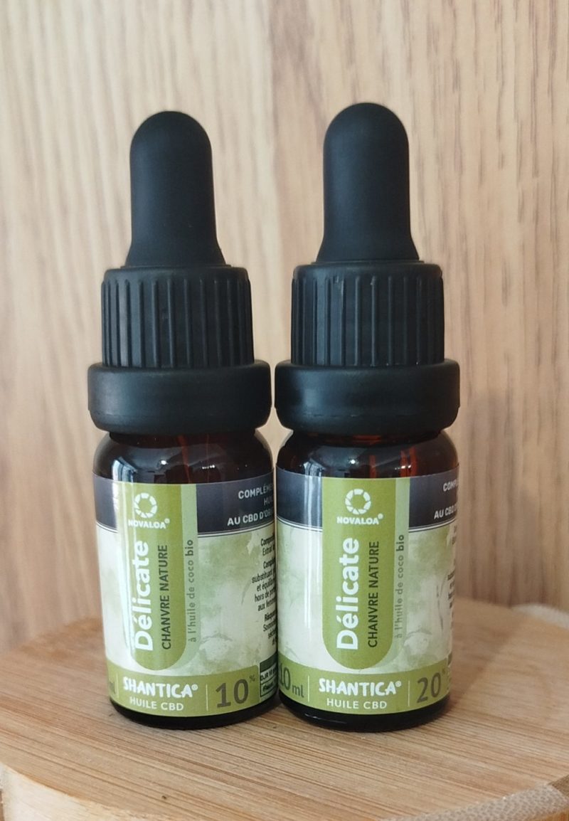 Gamme "Délicate" sans thc de NOVALOA