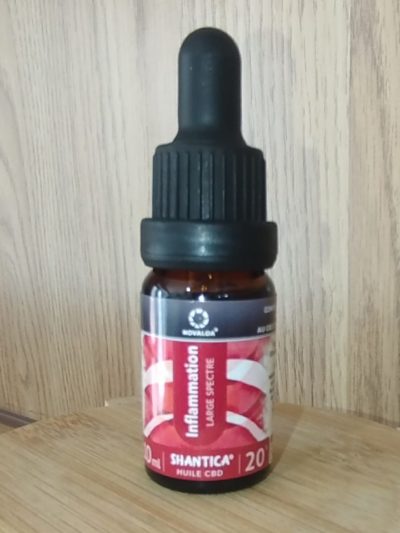 Huile "Inflamation" sans thc de NOVALOA